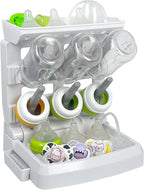 Baby Bottle Drying Rack for 6 Bottles, Vertical Cup Drying Holder, Space Saving - Image 9