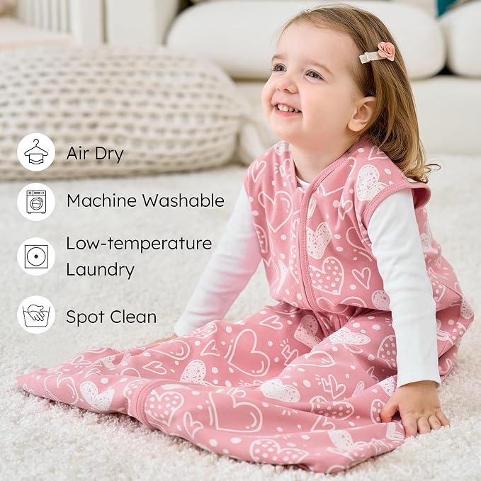 Baby Sleep Sack 18-24 months, 100% Cotton Sleeping Sack - Image 2