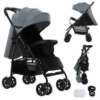 Lightweight Travel Stroller at Only 4.6 kg, Folding Compact Pushchair by Unknown