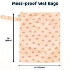 Tiny Twinkle Wet Dry Bag – 2 Pack Reusable Waterproof & Mess Proof Wet Bags - Image 4