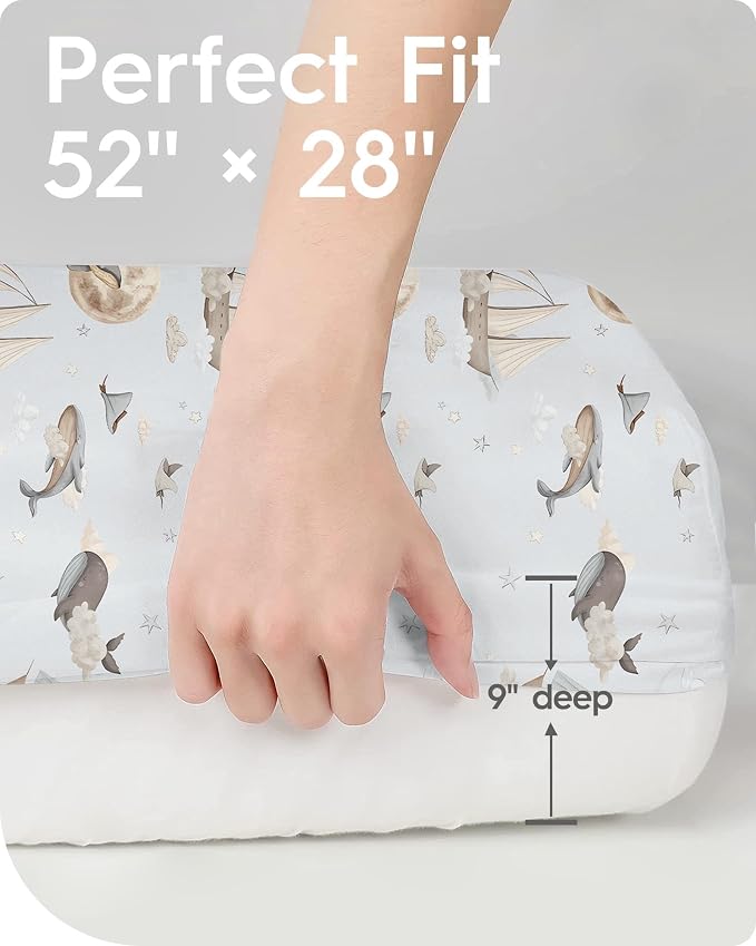 Premium Fitted Baby Boy Crib Sheets - Image 5