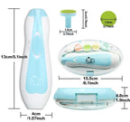Baby Nail Trimmer 21 in 1, Usage Labeled Case & 13 Extra Replacement Tools - Image 7