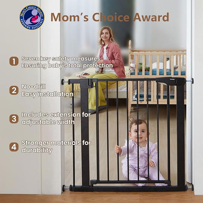 Mumeasy Baby Gate for Stairs - Image 2