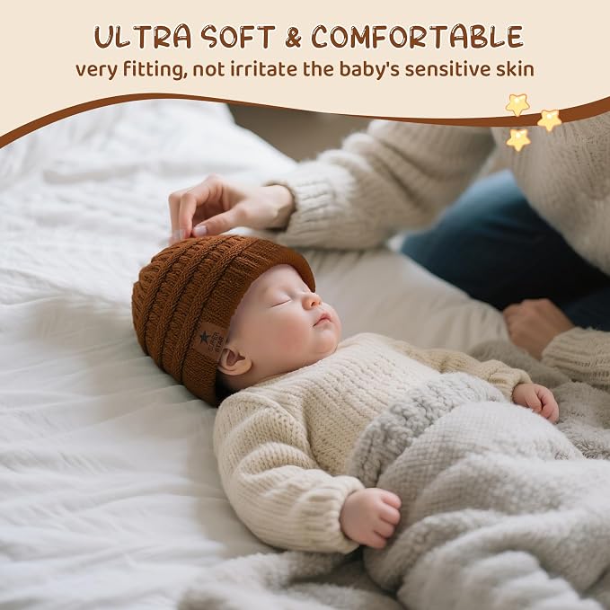 Durio Unisex Baby Beanie - Image 3