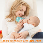 Silicone Sleeves for Avent Glass Natural Baby Bottle, 3 Pack Bottles Shatter - Image 5