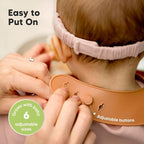 KeaBabies 2-Pack Silicone Baby Bibs - Image 5