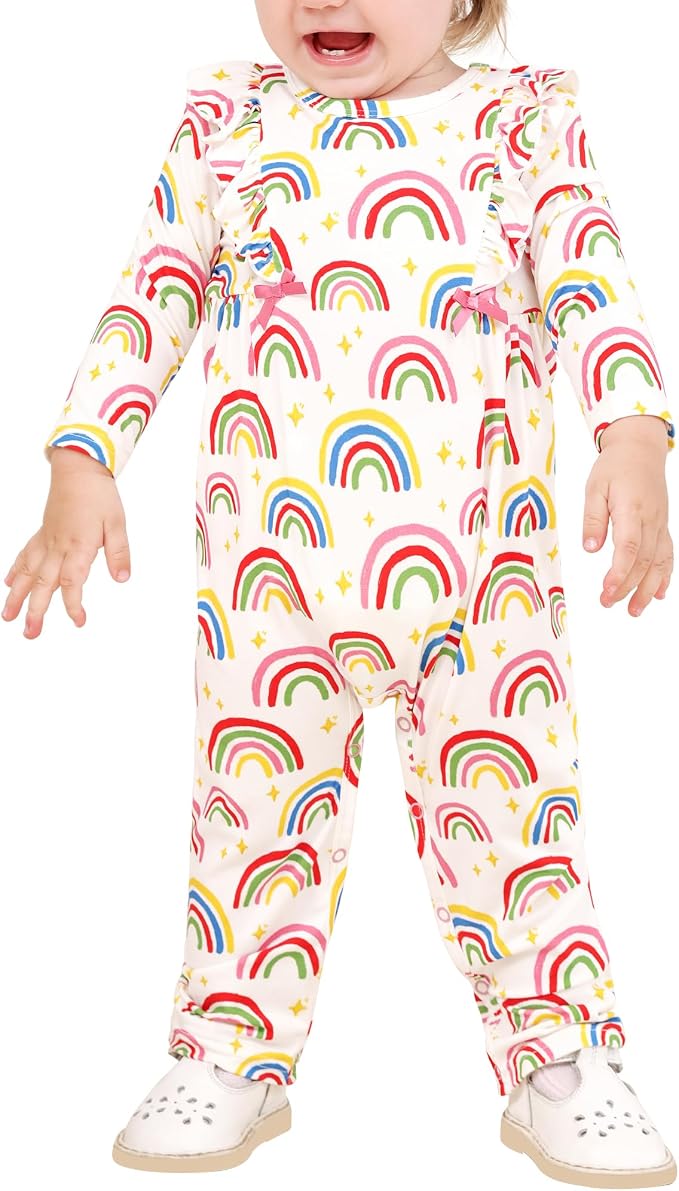 Baby Girl Romper Viscose from Bamboo Jumpsuit by DreamHalo