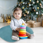 Hooyax Muslin Nursing Pillow Cover, Soft Breathable Feeding Slipcover - Image 5