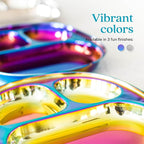 Ahimsa Stainless Steel Kids Plates - Image 5