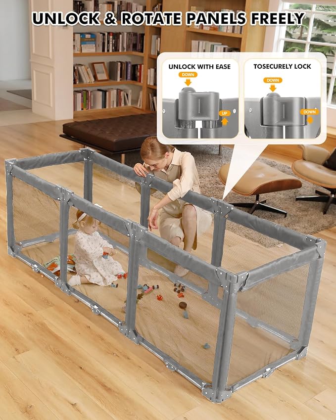 Extra Wide Baby Gate Playpen - Image 3