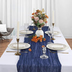 6 Pack Navy Blue Cheesecloth Table Runner 10Ft Gauze Cheese Cloth Table Runner - Image 3