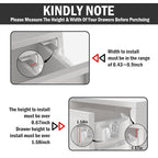 6 Pack Child Safety Drawer Locks - Image 5