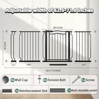 62.5"-71.6" Extra Wide Baby Gate - Image 2