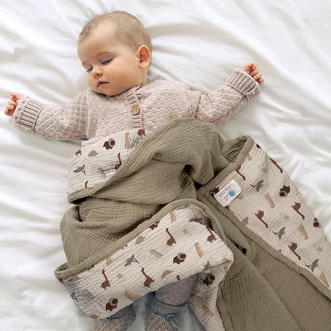 lulumoon Muslin Baby Blanket - Image 2