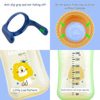 Qshare Sippy Cups For Toddlers, Weighted Straw Learner Cup - Image 7