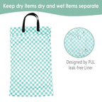wegreeco Reusable Hanging Wet Dry Cloth Diaper Bag - Image 4