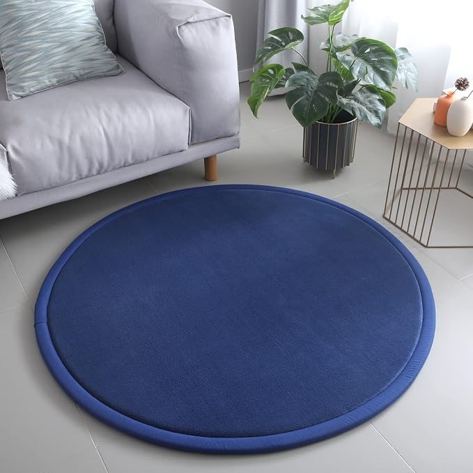 Loartee Thick Kids Round Rug - Image 2