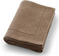 Knitted Organic Cotton Baby Blanket- Swaddle Blanket by huxie