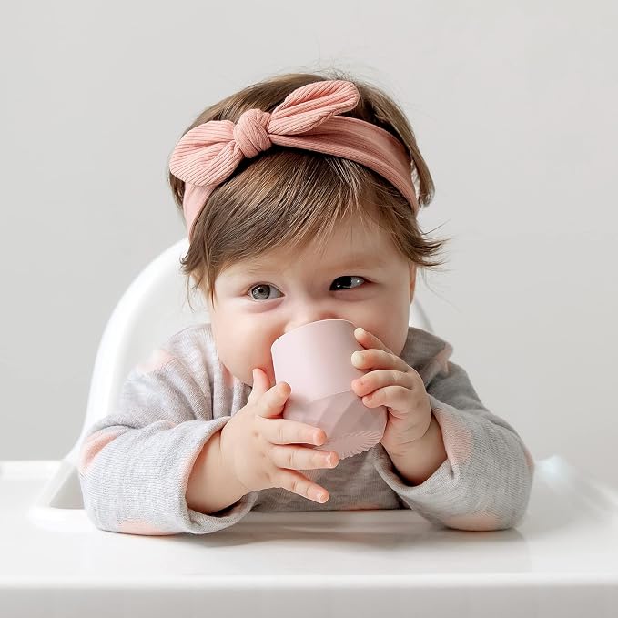 SAMiGO Silicone Baby Cups for 6-12 Months, Tiny Open Cups for Training and - Image 4