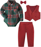 A&J DESIGN Baby Boy Suits Clothes Infant Toddler Formal Gentleman Outfits - Image 5