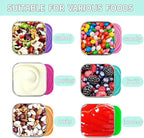 6Pack 6oz Stainless Steel Snack Containers - Image 4