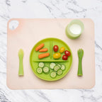 Olababy Fold N Go Silicone Placemat w Travel Case | Dishwasher Safe, BPA Free - Image 6