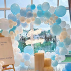 90pack Aqua Balloons Different Size 18/12/10/5 Inch Aqua Balloon Garland Arch - Image 4
