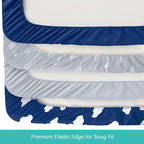 Changing Pad Cover, Diaper Changing Pad Covers 4 Pack, Fitted Baby Changing - Image 3