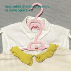 24 Pack Adjustable Baby Clothes Hangers - Image 4