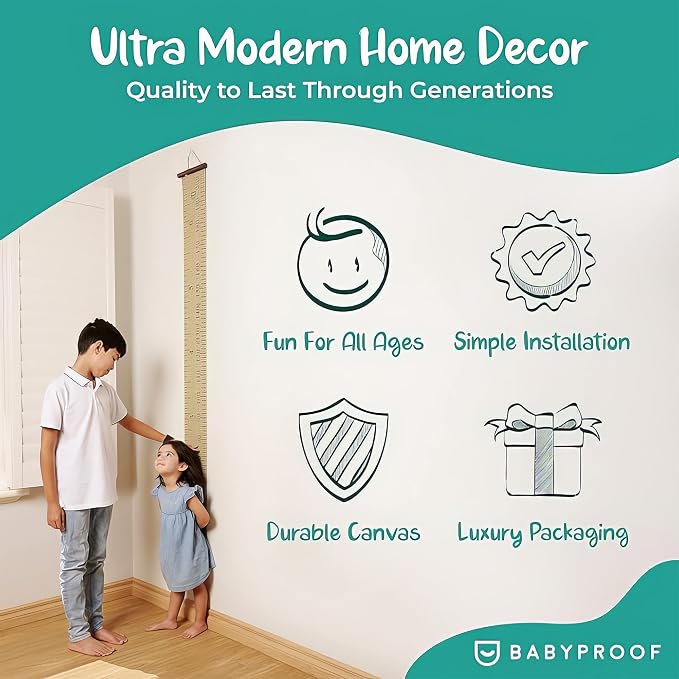 Growscroll Modern Kids Growth Chart - Image 4