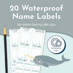 Name Bubbles - Reusable Baby Bottle Labels - Image 6