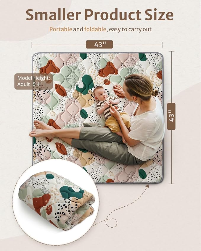 Blissful Diary Portable Baby Play Mats - Image 2