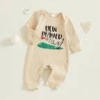 Fernvia Newborn Baby Boy Clothes Letters Print Bodysuit 3 6 9 12 18 Months Long - Image 6