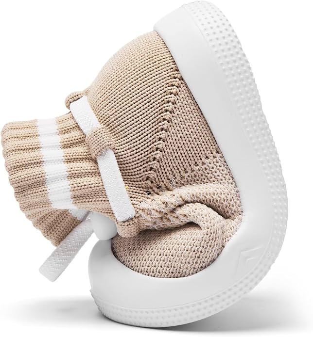 Baby Non Slip Socks Shoes Boys Girls Soft Slip On Sneakers Protection Toe - Image 4