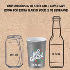 16 oz. Party Cups 'Let's Celebrate Let's Party' Design - Image 4