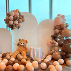 90pack Coffee Balloons Different Size 18/12/10/5 Inch Coffee Balloon Garland - Image 6