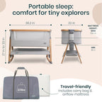 Tutti Bambini CoZee® Air Baby Bassinet & Bedside Sleeper - Image 6