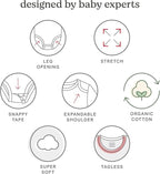 HUGGIES Unisex-Baby 6-Pack Basic Bodysuit - Image 4