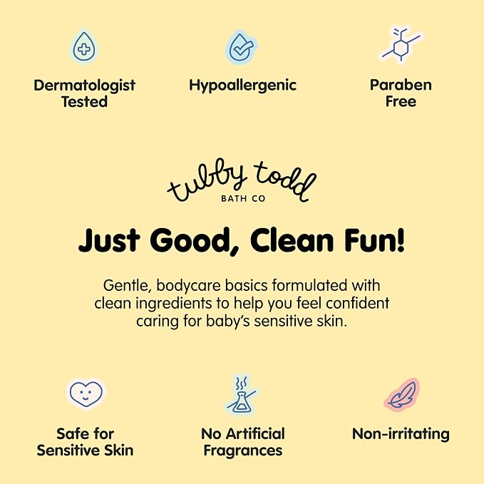 TUBBY TODD Bubble Bath for Kids, Toddlers & Babies - Image 6