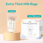NCVI Breastmilk Storage Bags, 7oz Breast Milk Storage Bags - Image 4