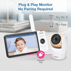 VTech VM919-2HD Baby Monitor, 2 Cameras, 360 Panoramic Viewing, 110 Wide-Angle - Image 6