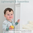 LollyBanks Baby Pajamas, 2-Way Zipper Romper, 95% Viscose Made from Bamboo and - Image 5