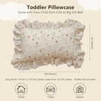 BuLuTu Cute Flower Rabbit Toddler Pillowcase - Image 2
