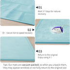 ACOMOPACK Baby Play Mat for Floor 1.3" Thick Memory Foam Play Mat 39"×59" Tummy - Image 6