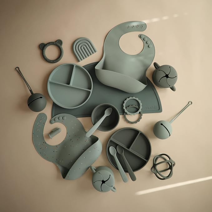 mushie Silicone Placemat for Kids | BPA-Free Non-Slip Design - Image 3