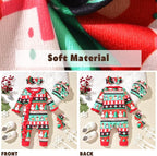 Aalizzwell Baby Girls Romper Outfit Fall Winter Clothes - Image 3
