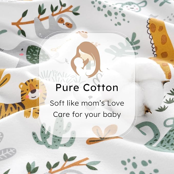 Baby Sleep Sack 0-6 months, 100% Cotton Sleeping Sack - Image 5