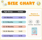FEETCITY Baby Walking Shoes Wide Baby Shoes Boys Girls Infant Sneakers Crib - Image 7