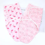 Cinaci 2 Pieces Adjustable Soft Cotton Baby Swaddle Sleep Sacks Hats Newborn - Image 8