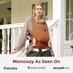 Momcozy Baby Carrier with Natural Cotton Linen, Built to Last, Ergonomic Design - Image 6